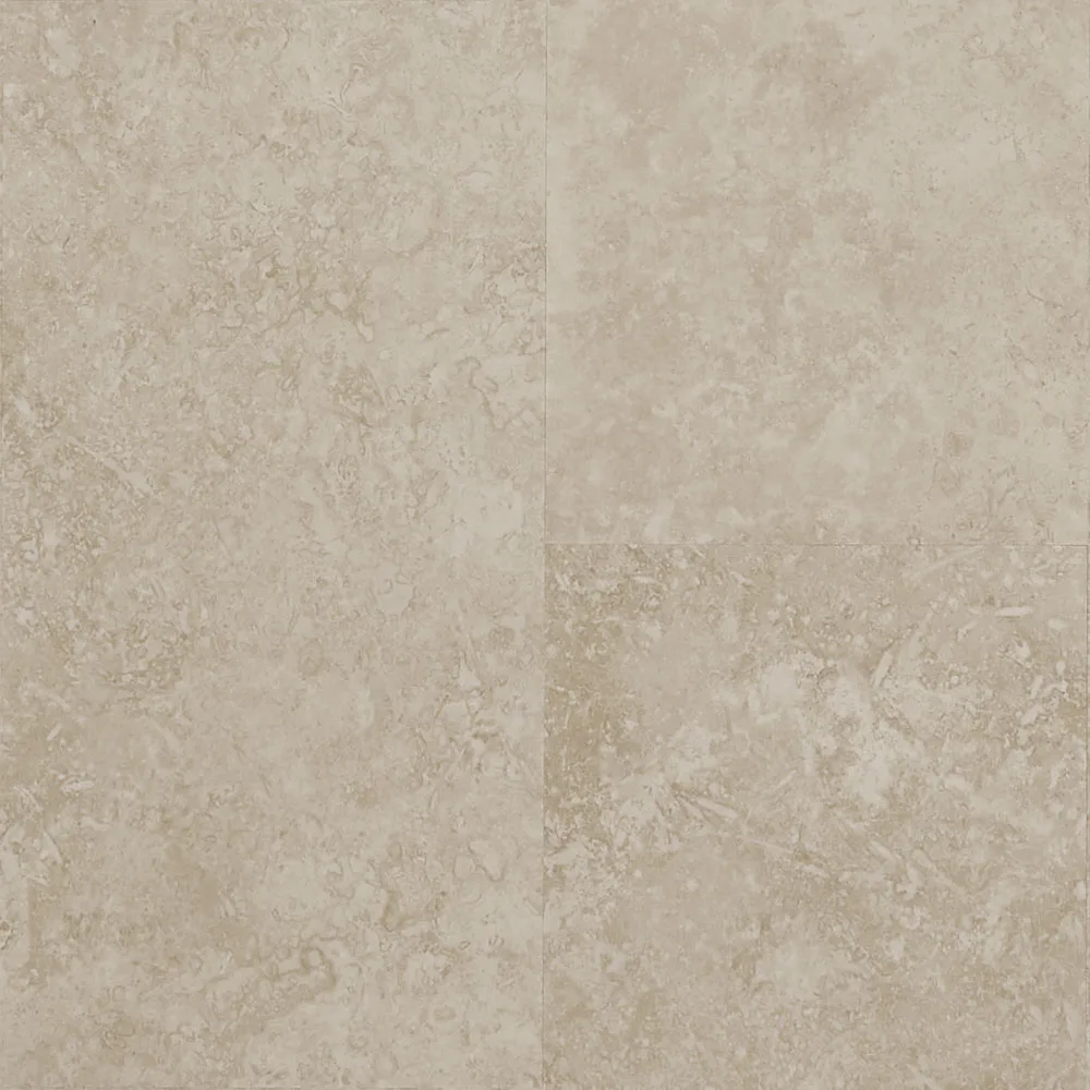 CoreLuxe 5mm w/pad Colosseum Travertine Waterproof Rigid Vinyl Plank Flooring